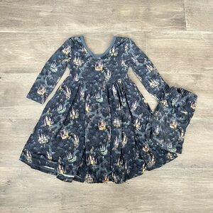 Little Crowns & Capes bamboo dress with shorts